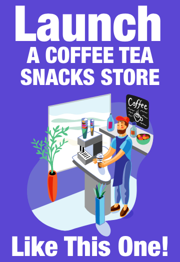 Earn Online With a Coffee Tea Snacks Store Like This Store