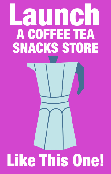 Earn Online With a Coffee Tea Snacks Store Like This Store