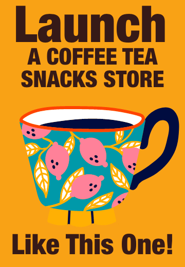 Earn Online With a Coffee Tea Snacks Store Like This Store