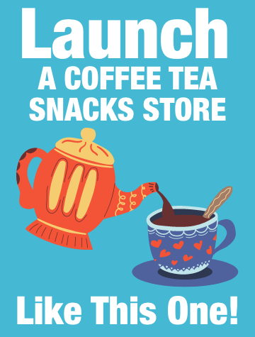 Earn Online With a Coffee Tea Snacks Store Like This Store